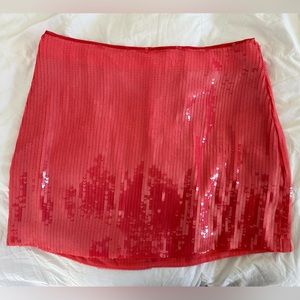 JCrew sequin mini skirt